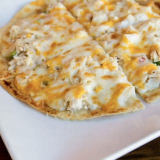 Open Face Quesadilla